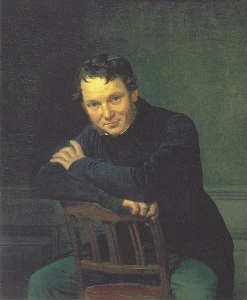 Gottlieb Bindesbøll, Danish Architect, 1834, Wilhelm Marstrand
