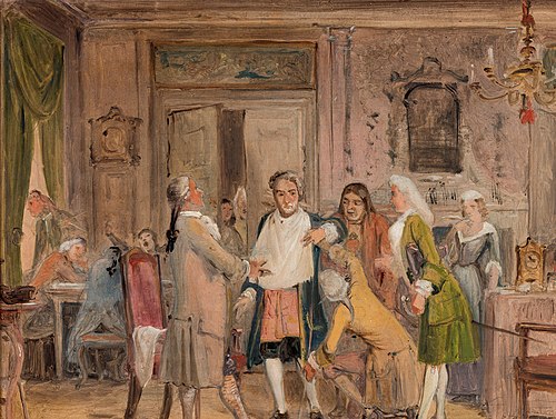 Vielgeschrey’s hardships, 1850, Wilhelm Marstrand