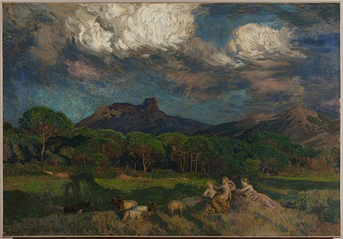 Les Dryades, 1901, René Ménard