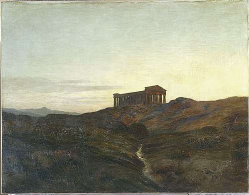 Terre antique, le temple, 1901, René Ménard