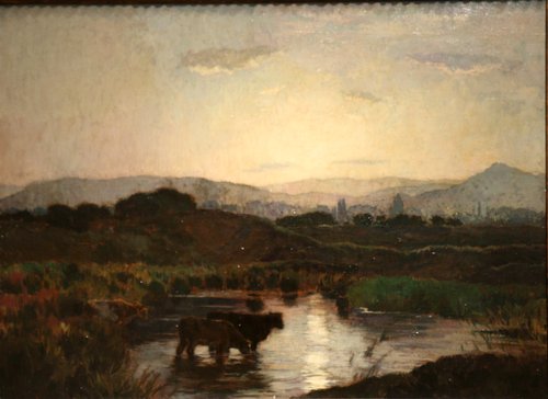 Le Marais des Lecques, 1918, René Ménard