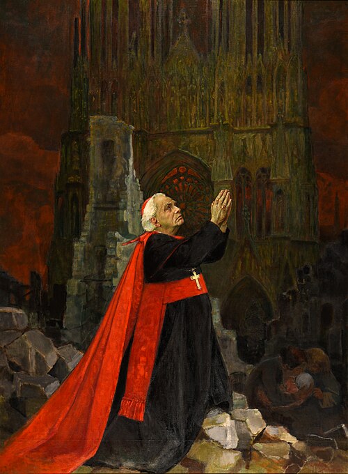 Hommage au Cardinal Luçon, 1920, Émile Auguste Wéry