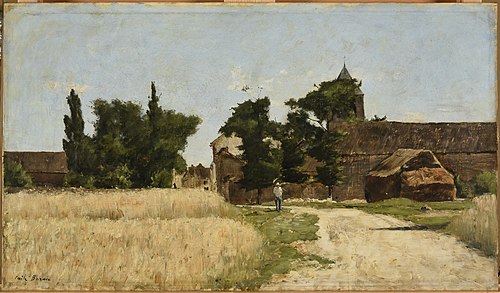 L'été en Champagne, 1850, Émile Barau
