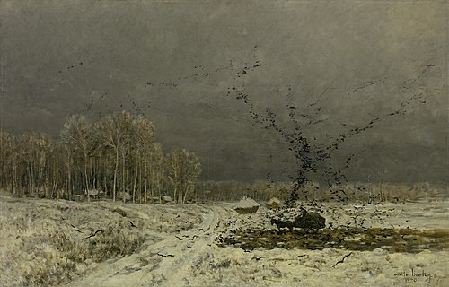 Les Corbeaux, 1870, Émile Breton