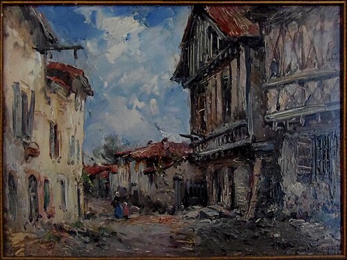 Maisons normandes, 1897, Émile Noirot