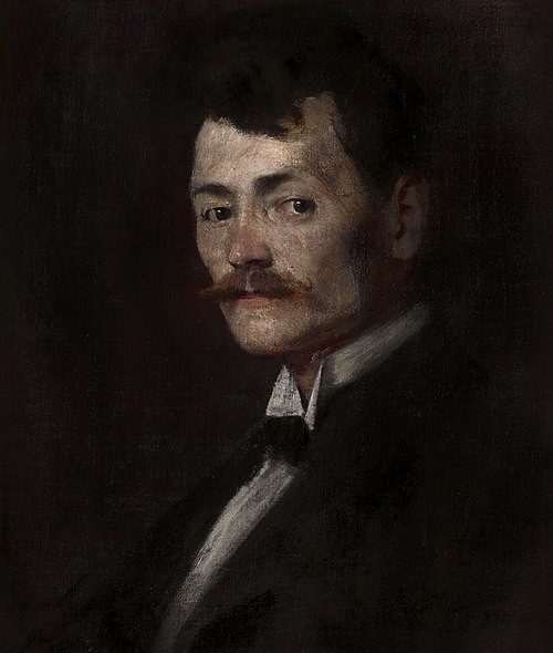 Portrait du sculpteur Alfred Marzolff, 1927, Émile Schneider