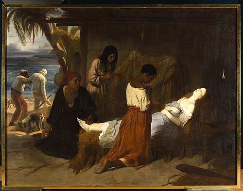 La Mort de Virginie, 1832, Émile Signol