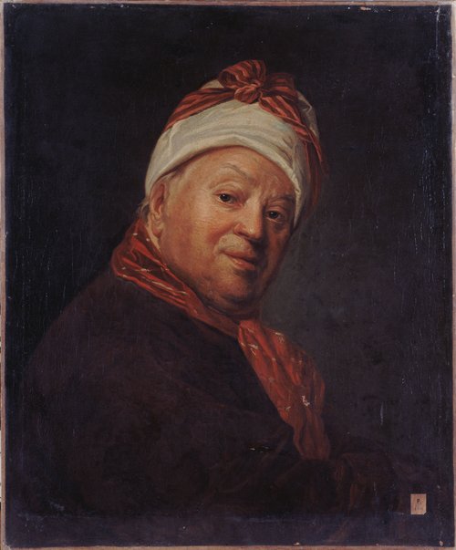 Portrait du peintre Étienne Jeaurat (1699-1789), 1781, Étienne Aubry