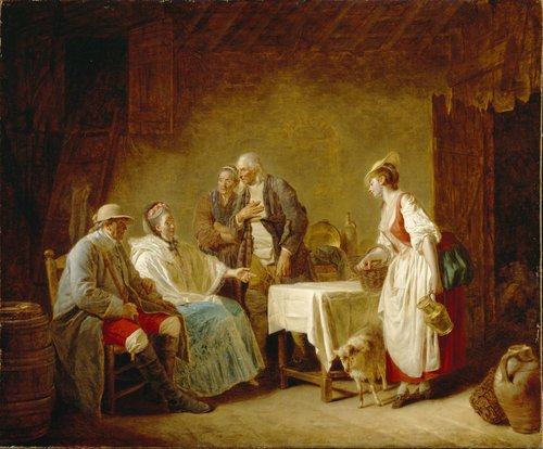 The Shepherdess of the Alps, 1775, Étienne Aubry