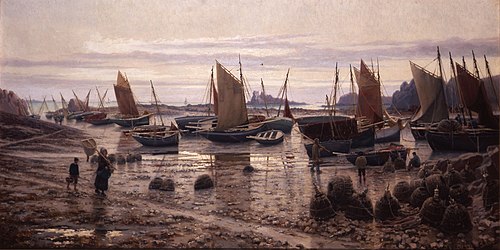 Entrée du port de Loguivy, , Étienne Bouillé