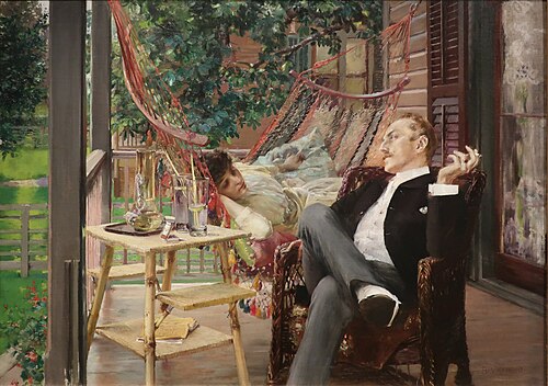 Two Idlers, 1888, Robert Frederick Blum