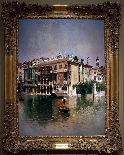 venezia, il canal grande, 1890, Robert Frederick Blum