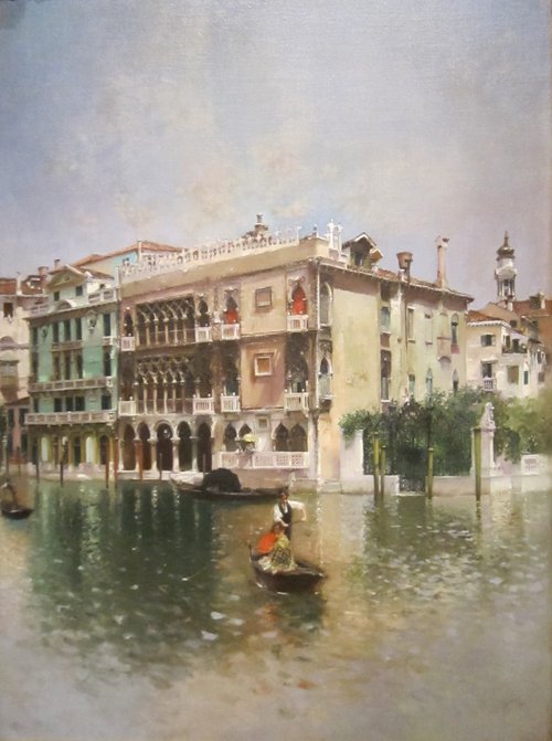 Venice, the Grand Canal, 1890, Robert Frederick Blum