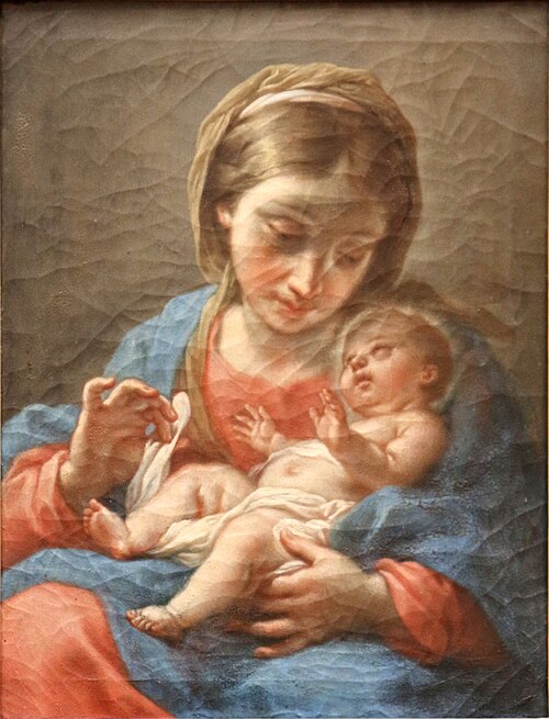 Vierge à l'Enfant, 1733, Étienne Parrocel