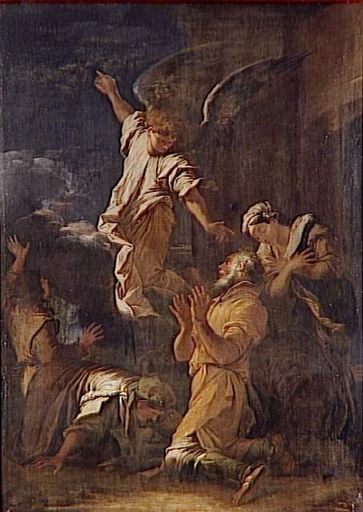 La Révélation de Raphaël, 1662, Salvator Rosa