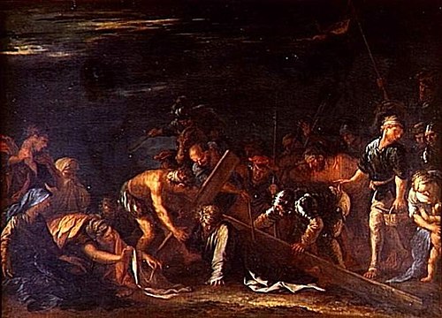 Le Portement de Croix, 1667, Salvator Rosa