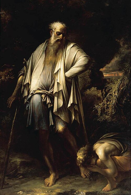 Diogène, 1650, Salvator Rosa