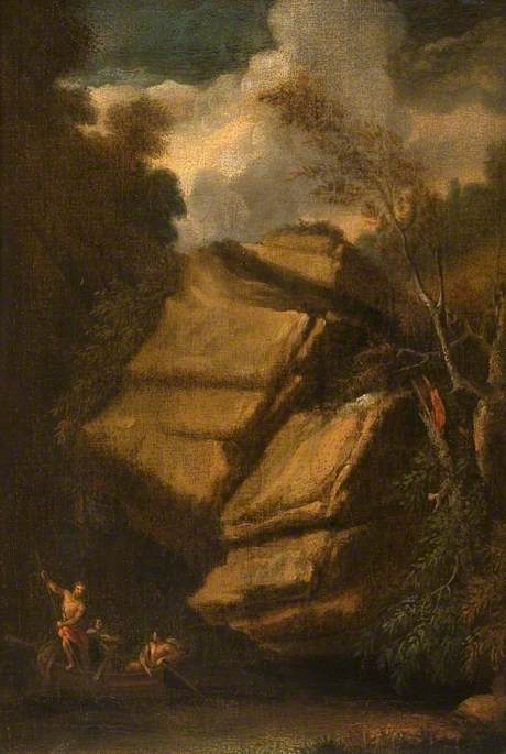 Rocky Cavern, , Salvator Rosa