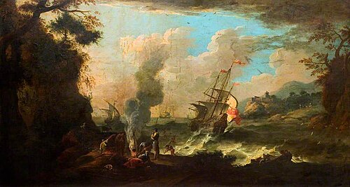 Coast Scene, , Salvator Rosa