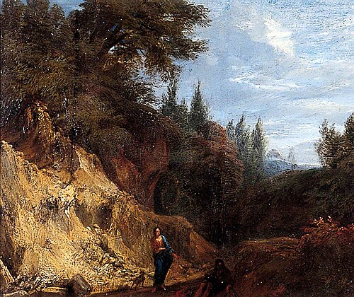 The Good Samaritan, , Salvator Rosa