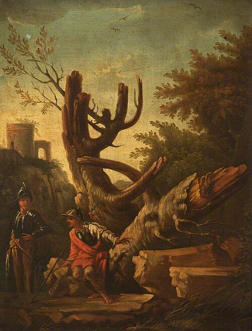 Landscape with Brigands, , Salvator Rosa