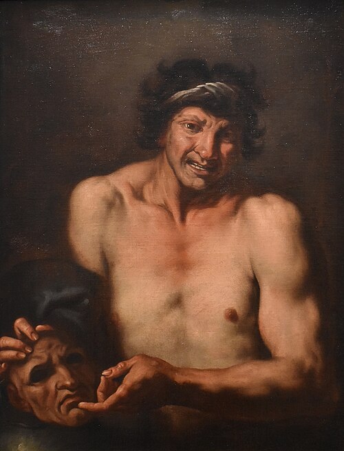 Allégorie du rire, 1650, Salvator Rosa