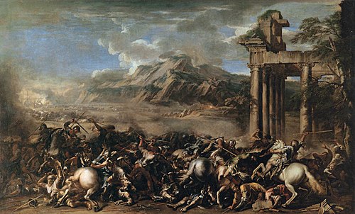 Heroic Battle, 1652, Salvator Rosa