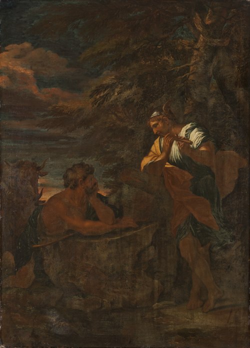 Mercury and Argus, 1750, Salvator Rosa