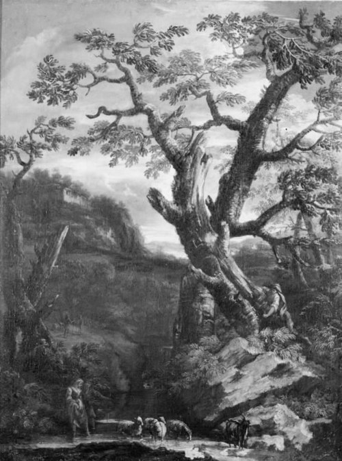 Rocky Country, 1695, Salvator Rosa