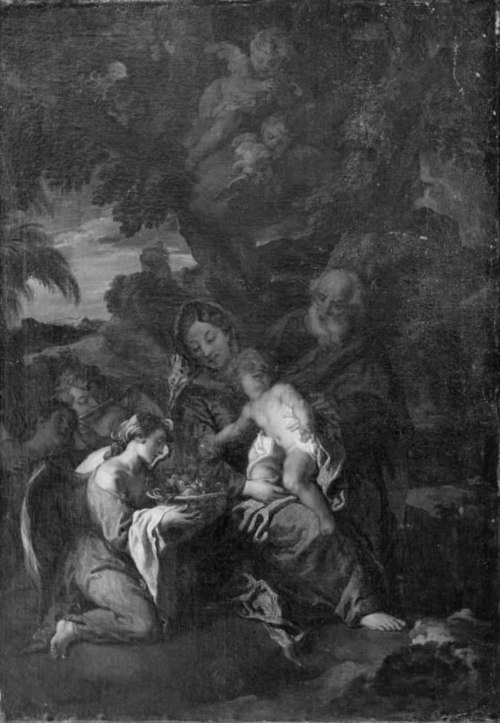 The Flight into Egypt, , Salvator Rosa
