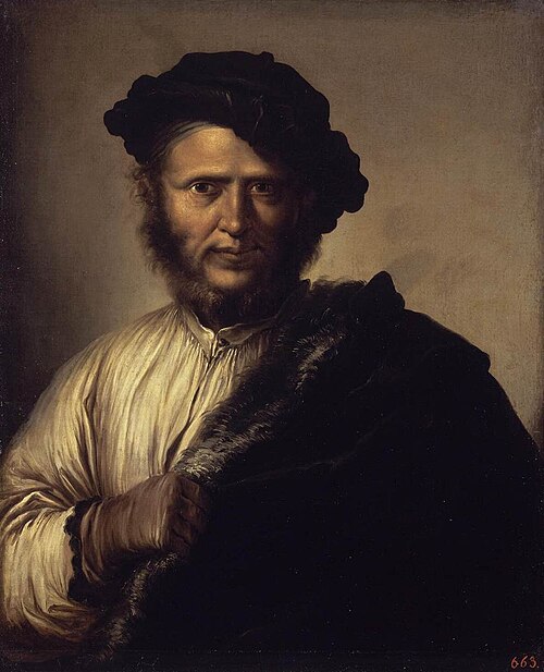 Portrait of a Man, 1640, Salvator Rosa