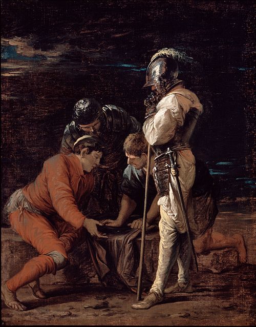Soldiers Gambling, 1657, Salvator Rosa