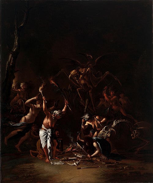 The Witches' Sabbath, , Salvator Rosa