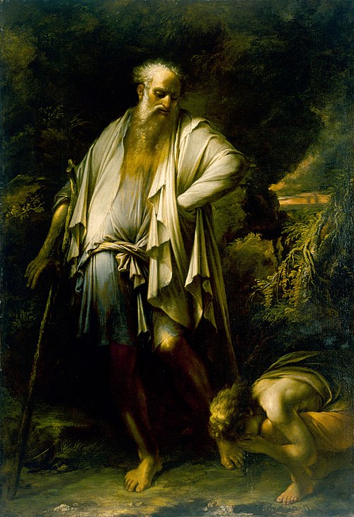 Diogenes Casting Away His Cup, , Salvator Rosa