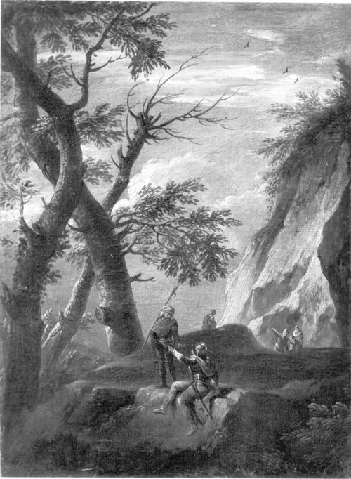 Gebirgslandschaft, 1644, Salvator Rosa