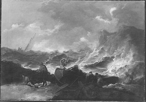 Seesturm (Nachahmer), 1644, Salvator Rosa