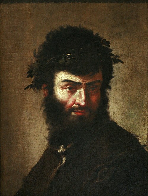 Self-portrait, 1640, Salvator Rosa