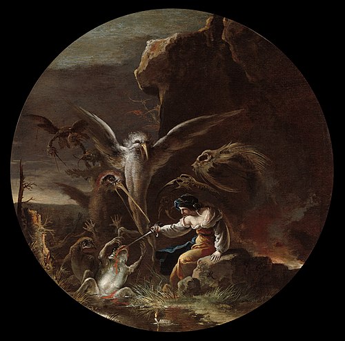 Scenes of Witchcraft: Morning, 1640, Salvator Rosa
