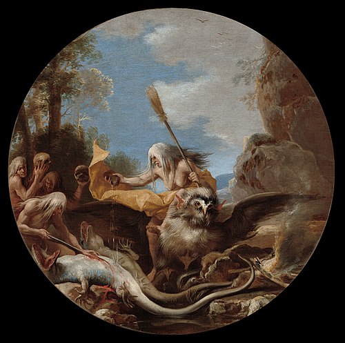 Scenes of Witchcraft: Day, 1640, Salvator Rosa