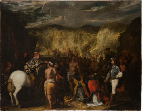 The Martyrdom of Saint Januarius and his Fellows, 1650, Salvator Rosa