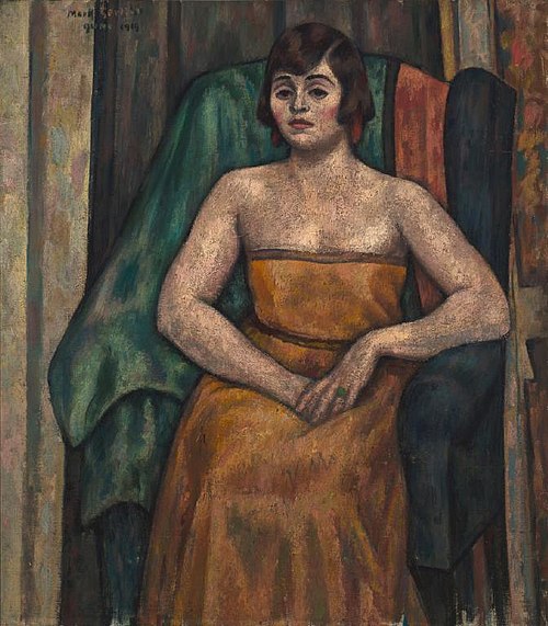 Valentine Dobrée, 1919, Mark Gertler