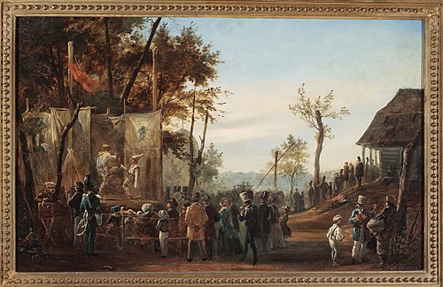 Cirque de la Saska Kępa, 1852, Franciszek Kostrzewski