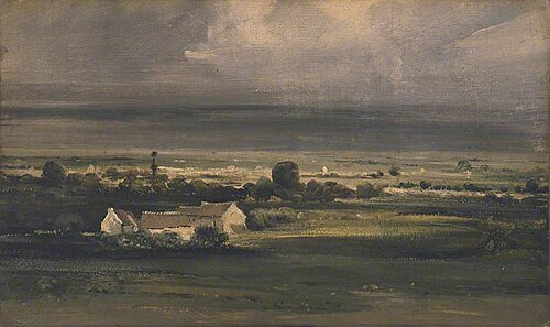 View over Flat Country, 1812, Peter De Wint