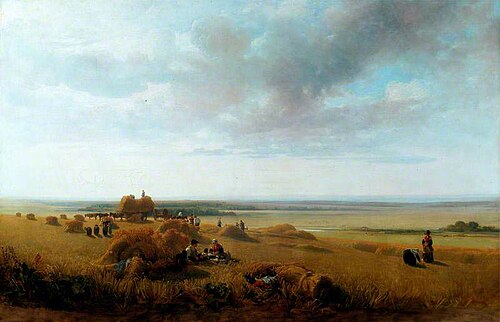 A Cornfield, 1815, Peter De Wint