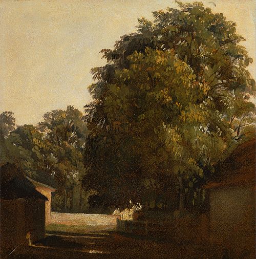 Landscape with Chestnut Tree, 1835, Peter De Wint