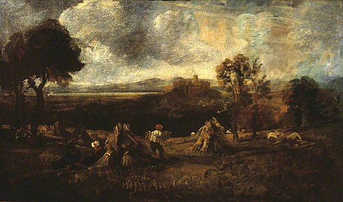 Harvesting, , Peter De Wint