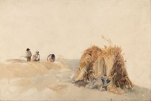 The Cornfield, , Peter De Wint