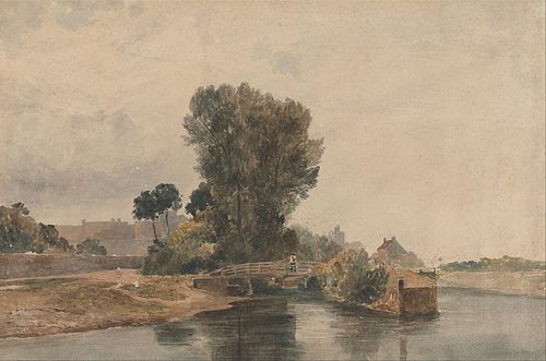 Windsor from below the Locks, , Peter De Wint