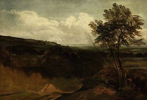 Landscape study, , Peter De Wint