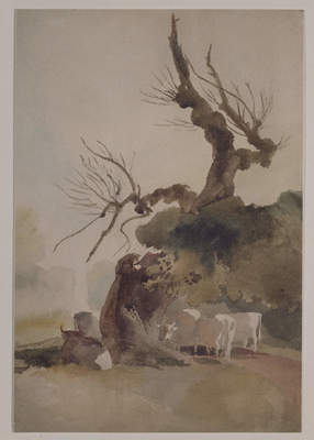 Sheltering from the Sun, 1835, Peter De Wint